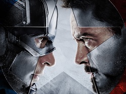 Robert Downey Jr, Kapitan Ameryka: Wojna Bohaterów, Film, Chris Evans